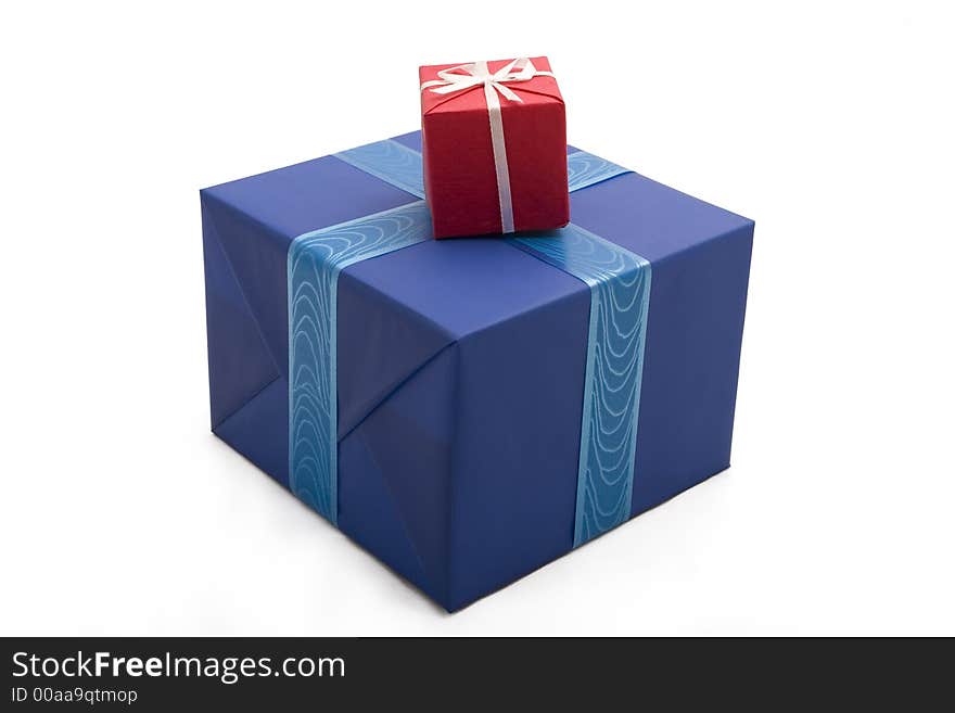 Photo of two Gift BOxes. Photo of two Gift BOxes