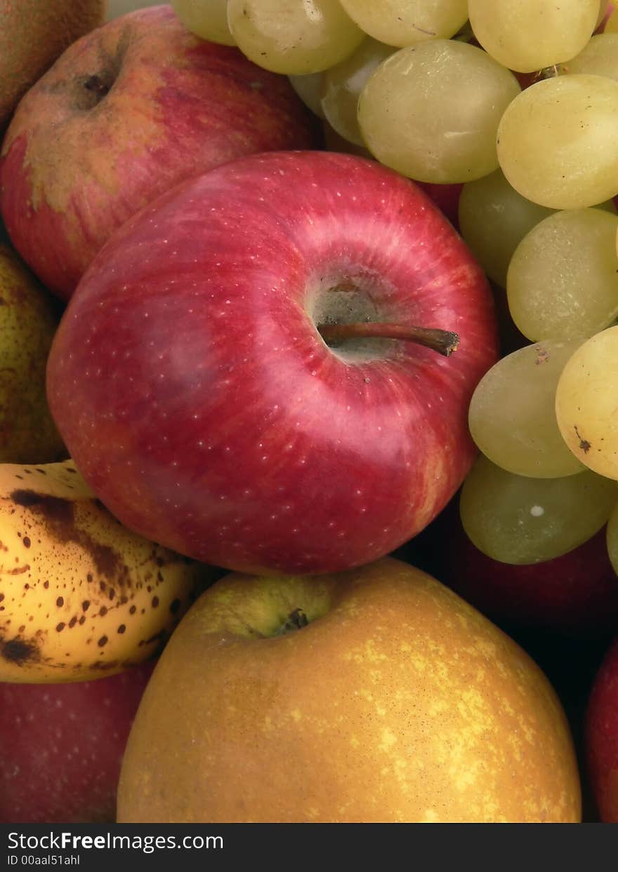 Close up of a group of fruit. Close up of a group of fruit