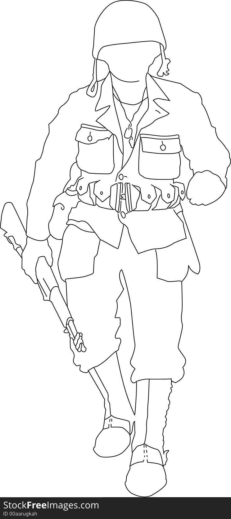 Soldier Illustration