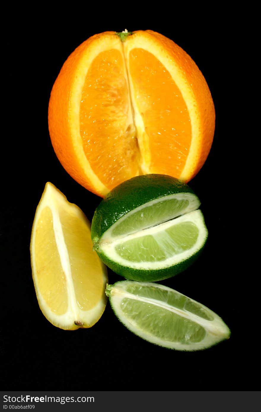 Orange Lemon And Lime