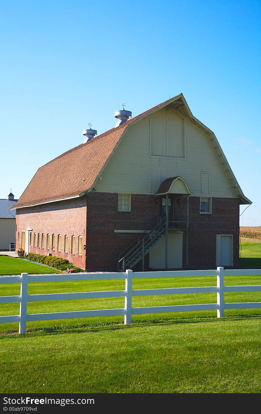 Barn converted to a house. Barn converted to a house