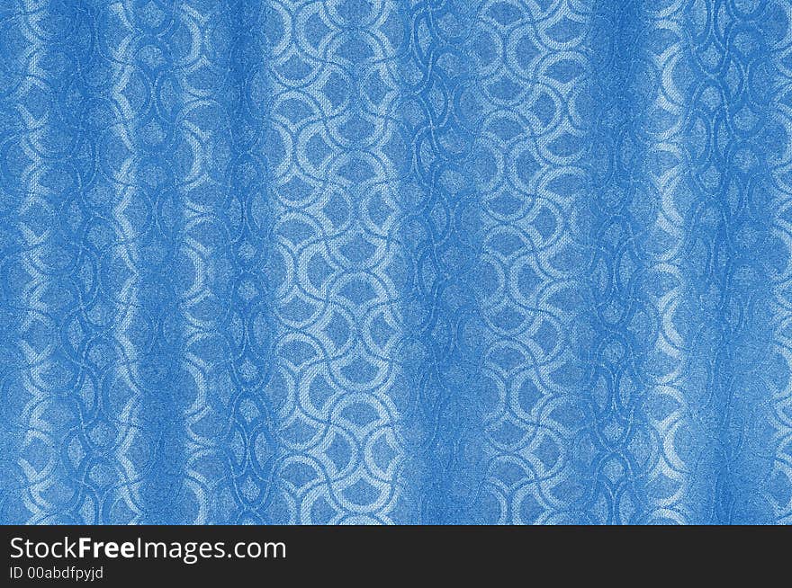 Indigo curtain textured background