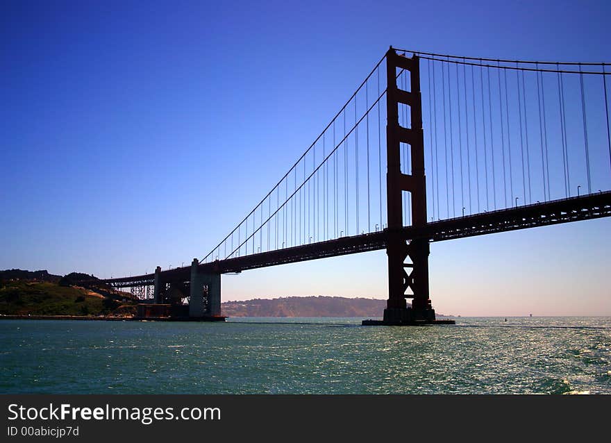 The Golden Gate Bridge was the largest suspension bridge in the world when it was completed in 1937 and has become an internationally recognized symbol of San Francisco. It is currently the second longest suspension bridge in the United States after the Verrazano-Narrows Bridge in New York City. The Golden Gate Bridge was the largest suspension bridge in the world when it was completed in 1937 and has become an internationally recognized symbol of San Francisco. It is currently the second longest suspension bridge in the United States after the Verrazano-Narrows Bridge in New York City