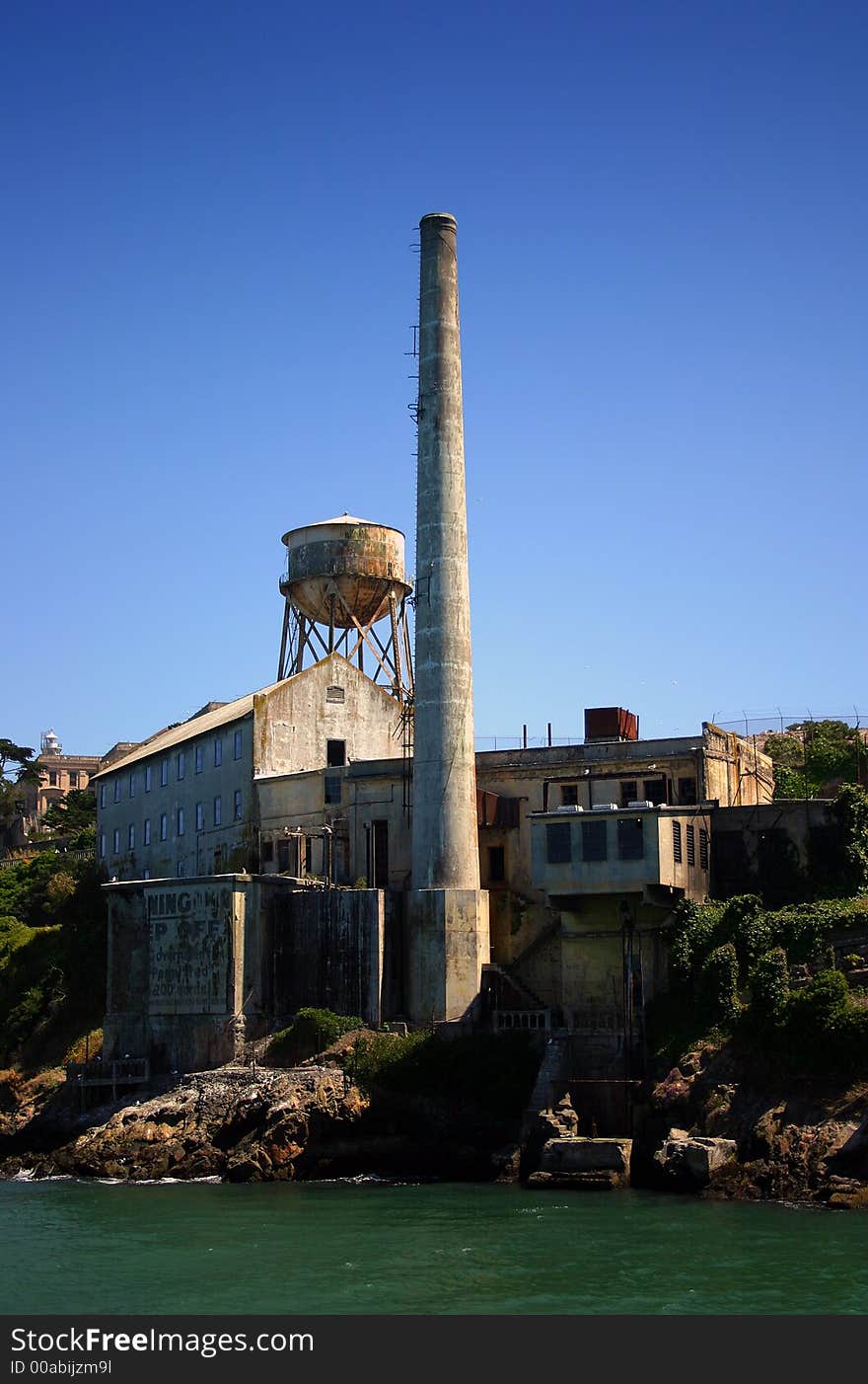 Alcatraz Island (some times referred to as The Rock) is a small island located in the middle of San Francisco Bay in California, United States that served as a lighthouse, then a military fortification, and then a federal prison for the area until 1969, when it became a national recreation area. Alcatraz Island (some times referred to as The Rock) is a small island located in the middle of San Francisco Bay in California, United States that served as a lighthouse, then a military fortification, and then a federal prison for the area until 1969, when it became a national recreation area.