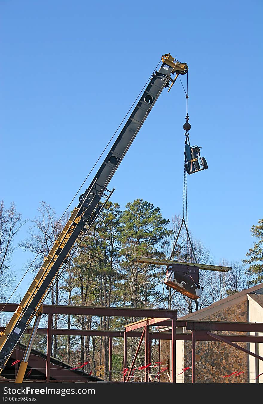 Crane at Site