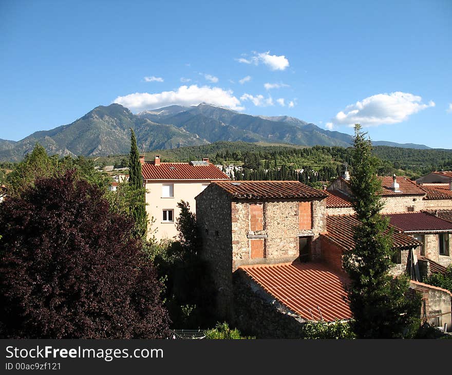 View Towards Pyrenees