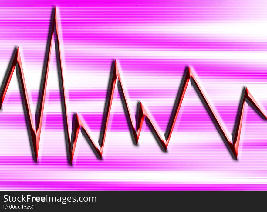 A simple waveform color based abstract background. A simple waveform color based abstract background.