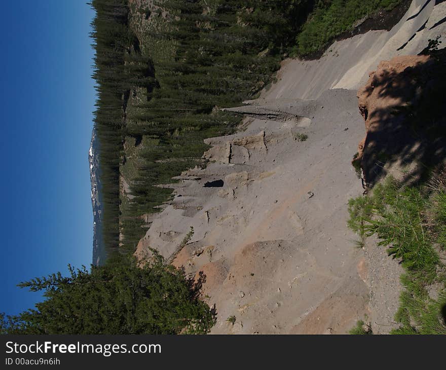 Crater Lake Pinnicles