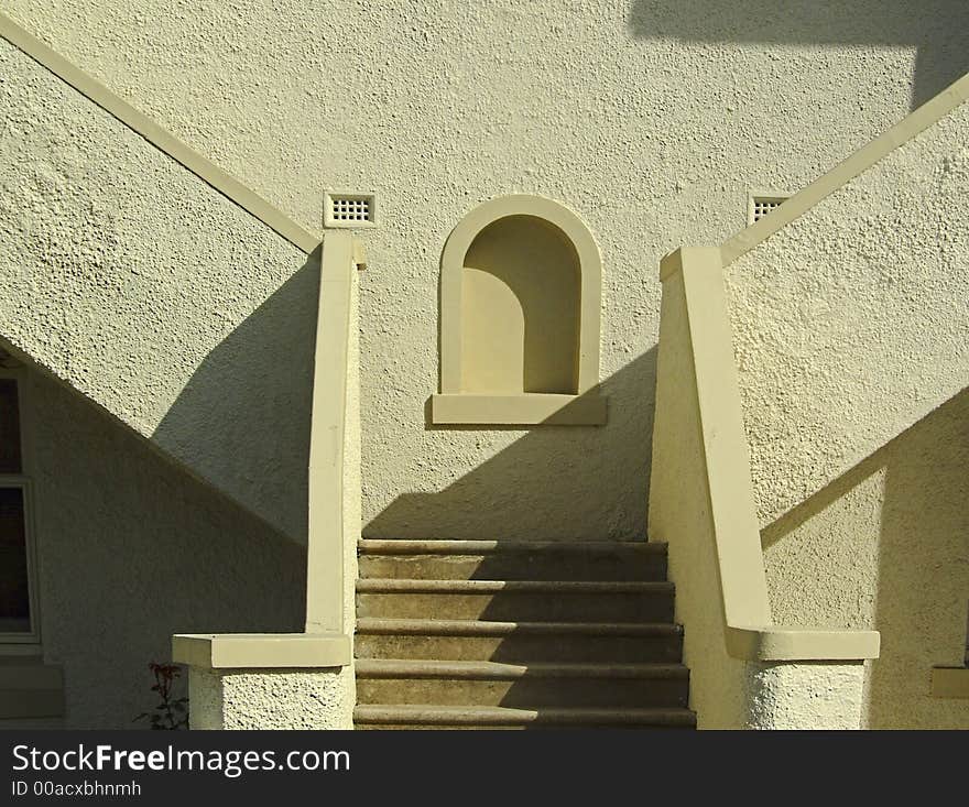 Art Deco Stucco Steps St Kilda