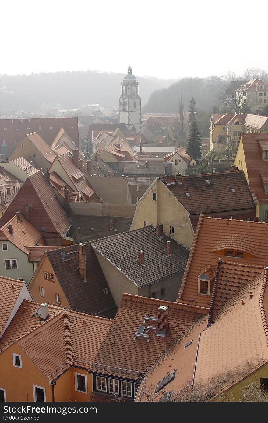 Rooftops of Meissen