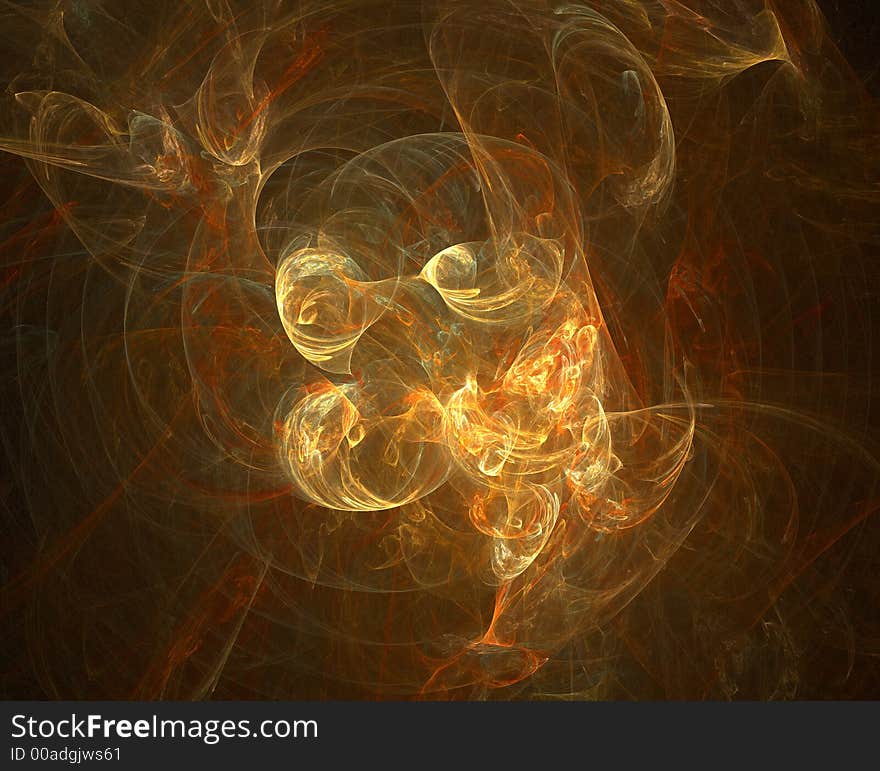 Abstract background with waves and motions