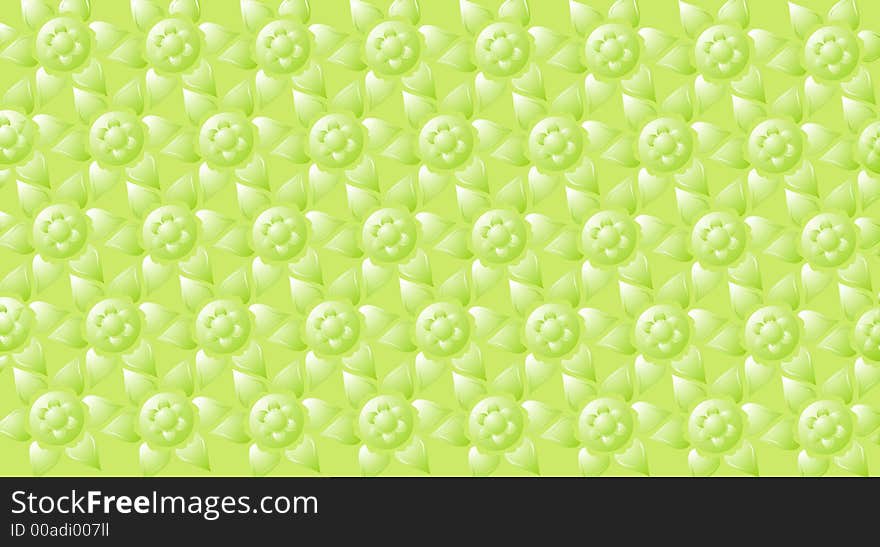 The light pleasant background from figures flower is developed for a textile material. The light pleasant background from figures flower is developed for a textile material