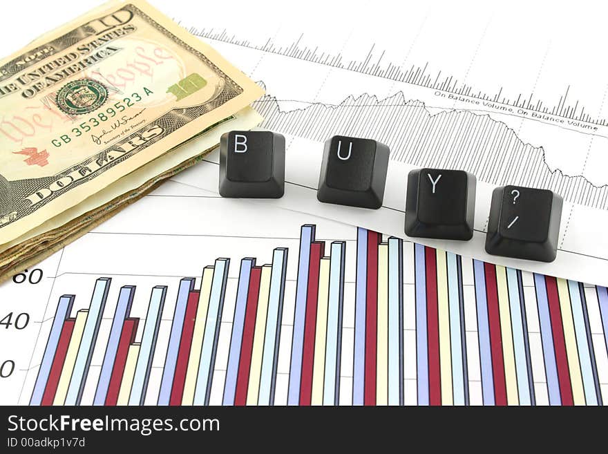 Business Charts with BUY