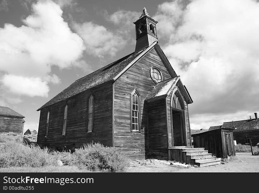 Bodie Ghost Town Church