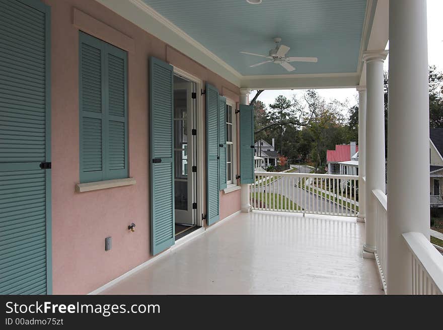 Upstairs porch