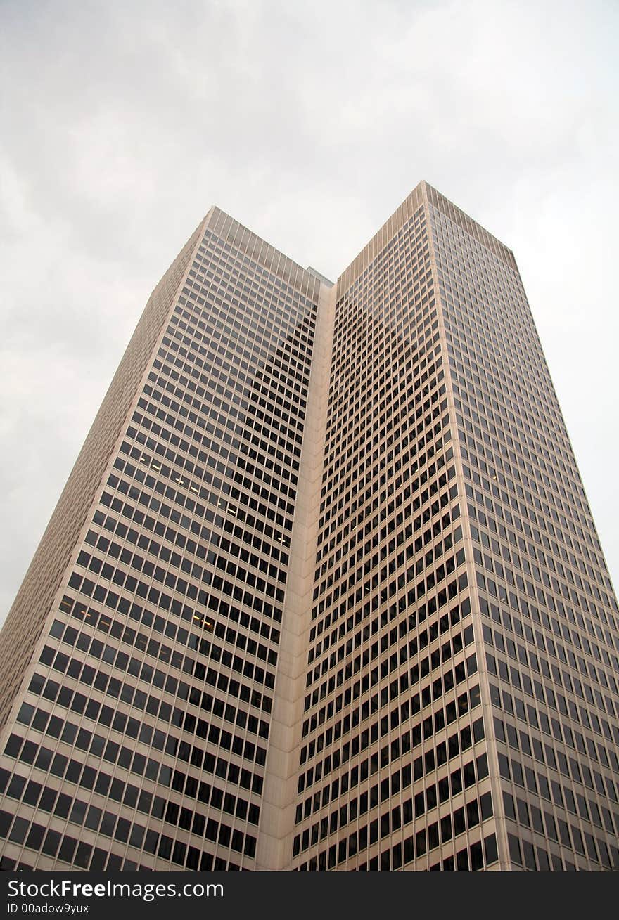 Twin Corporate Office Building in Montreal Canada