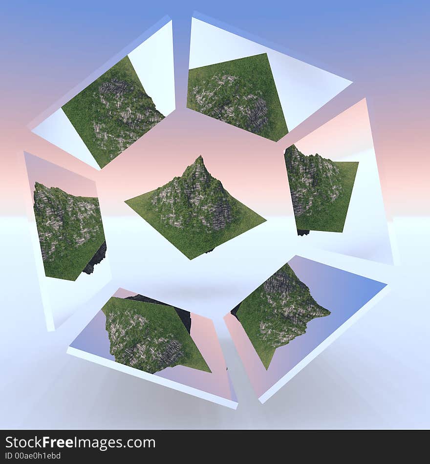 Abstract - Environmental Global Warming #2 - Check All Angles