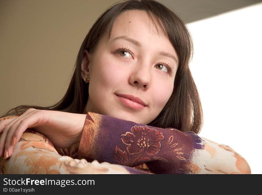 Young woman portrait