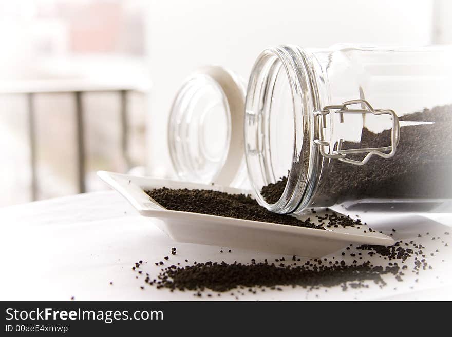 Earl Grey Tea on white background. Earl Grey Tea on white background