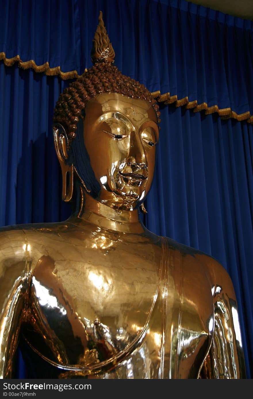 Golden Budda Head