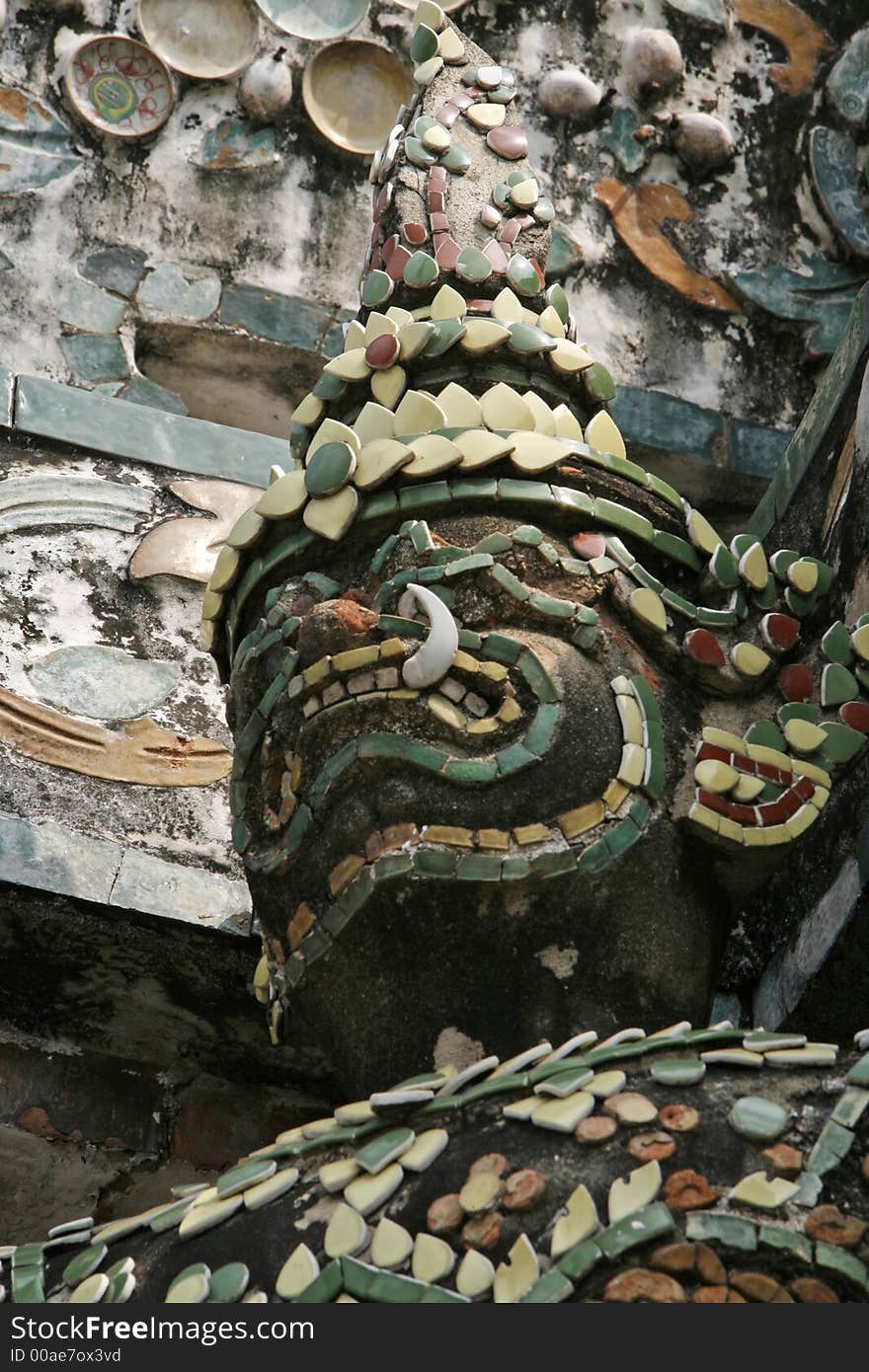 Wat Arun Temple detail