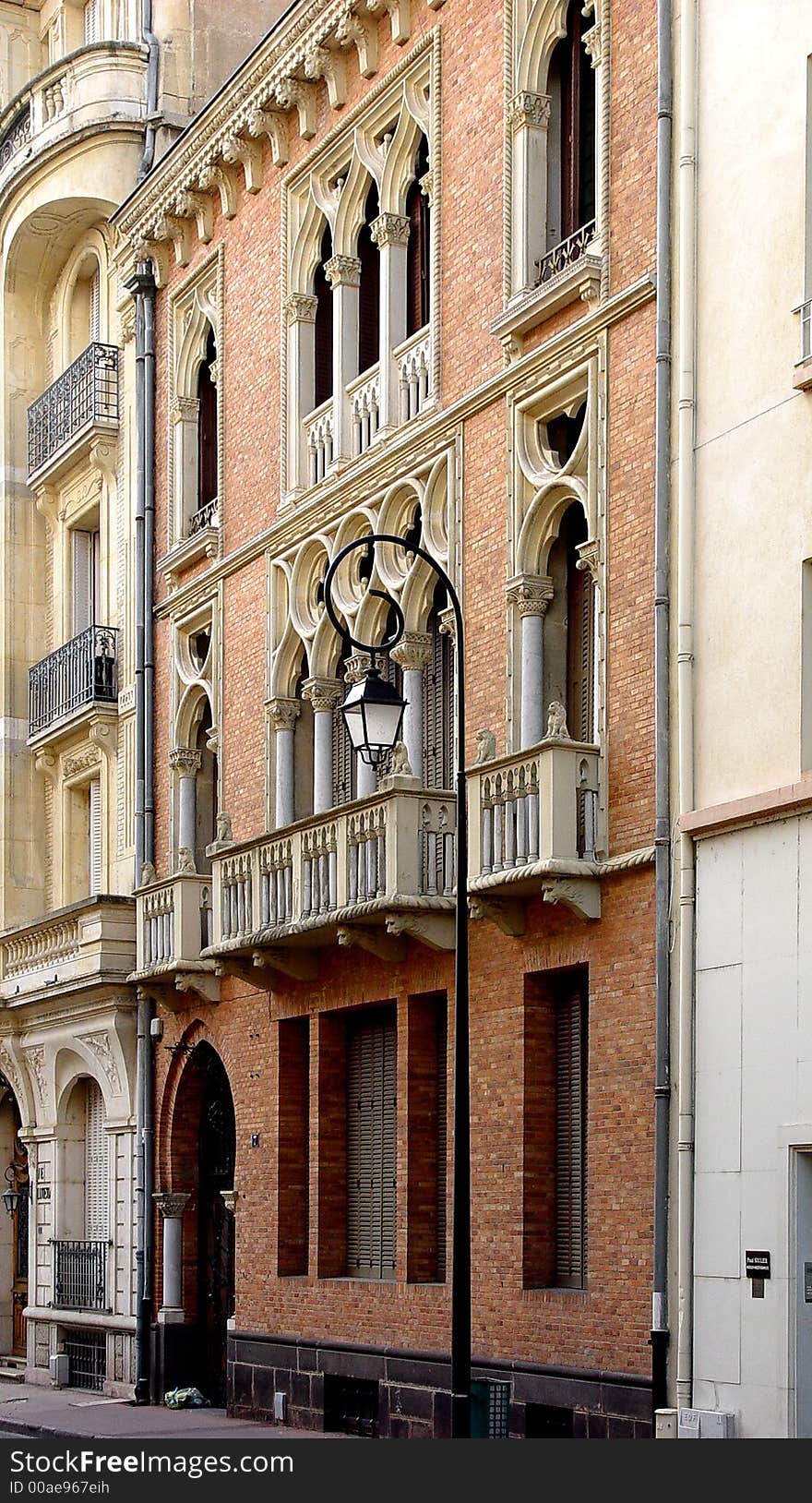 A mock Venetian palace in the French town of Vichy. A mock Venetian palace in the French town of Vichy