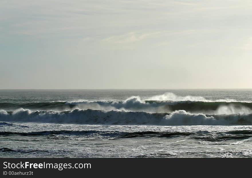 Waves and Sea Spray