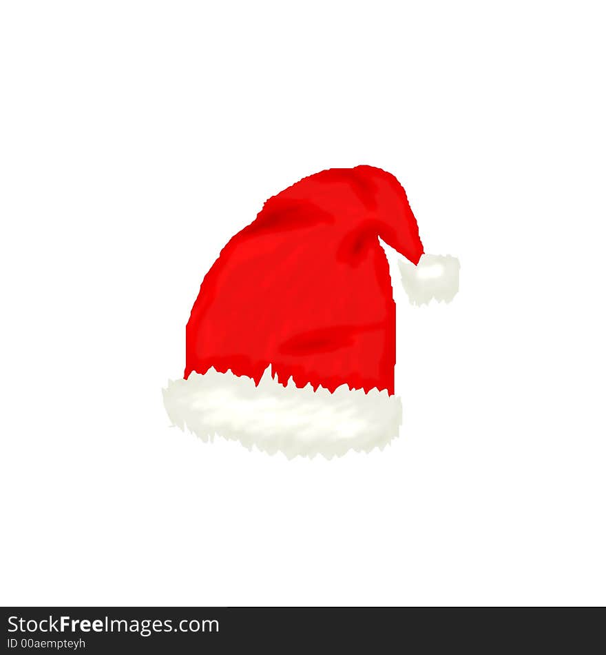 Magic cap of Santa