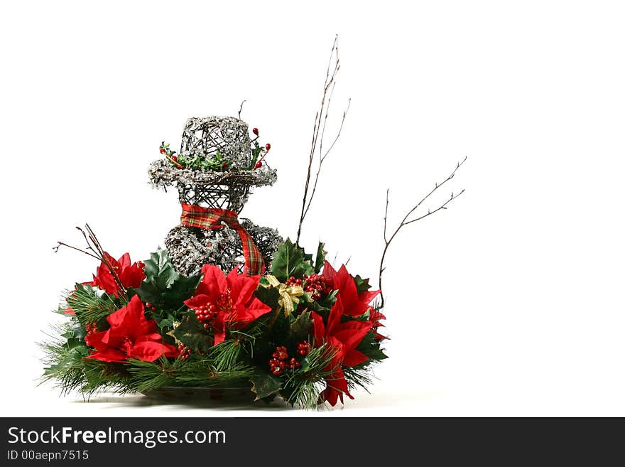 Snowman Christmas Basket