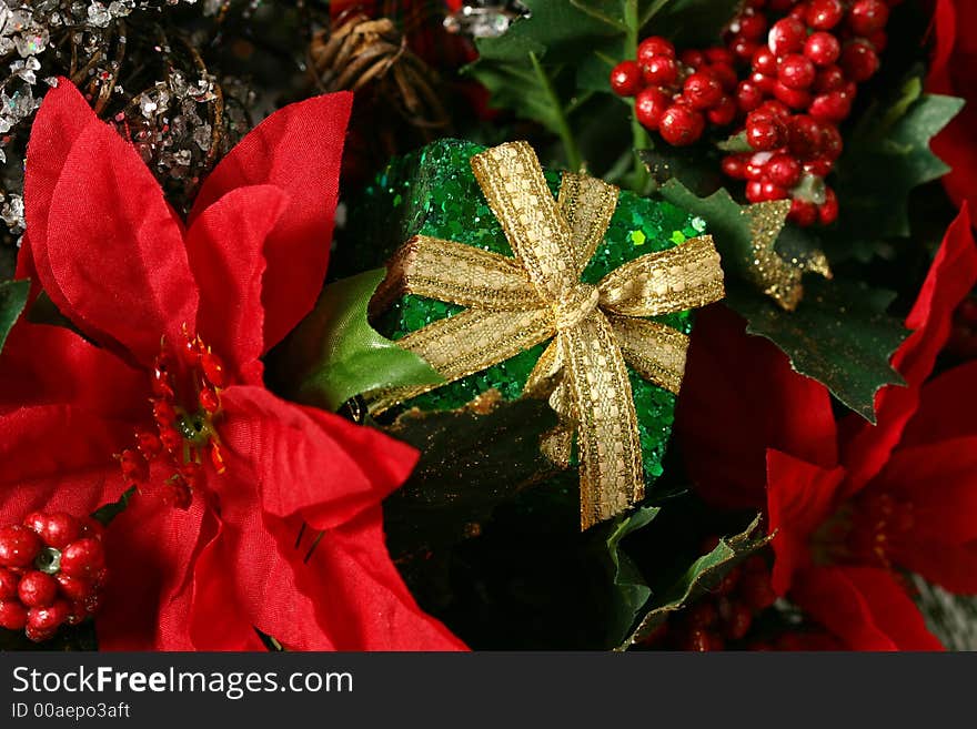 Christmas Basket Detail