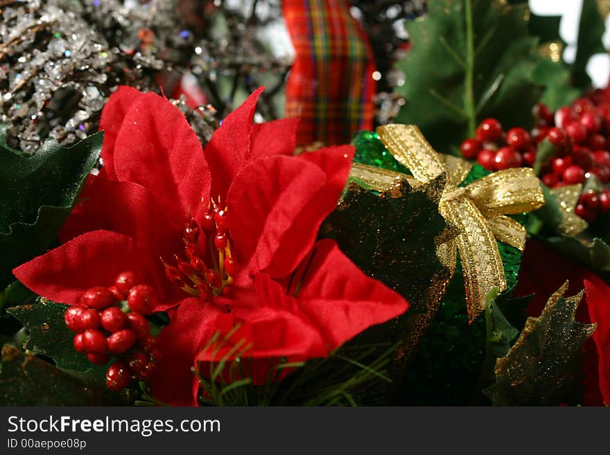 Christmas Basket Detail