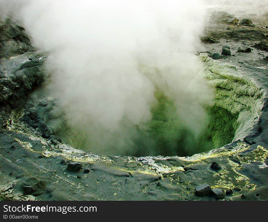 Kamchatka, Mutnovsky volcano, september, 2006.