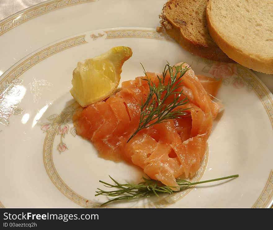 Smoked salmon