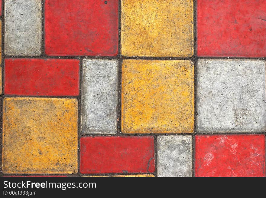 Colored Paving Slab Texture 2