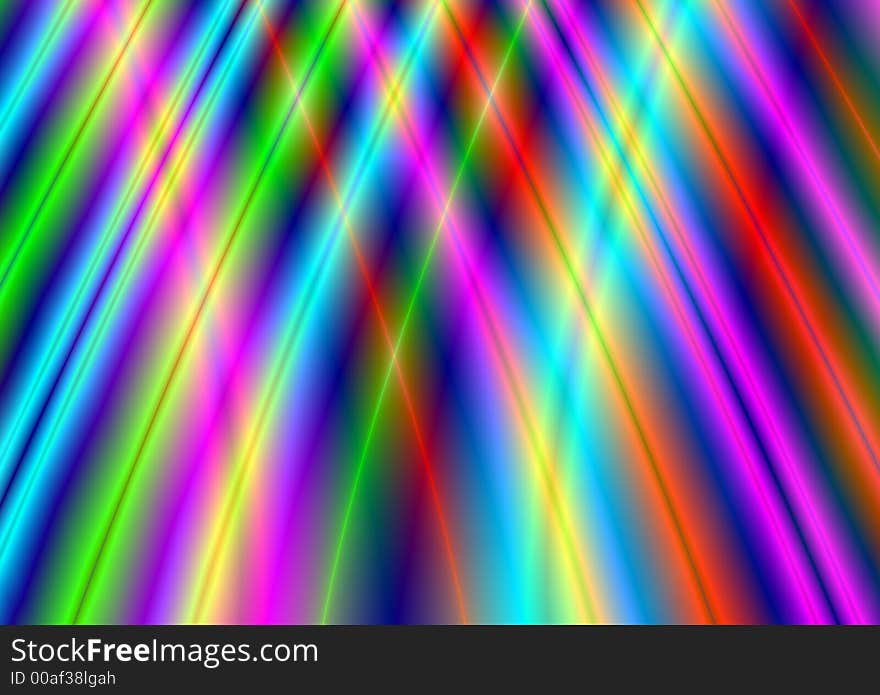 Varicoloured abstract background expressing harmony of lines and force of color