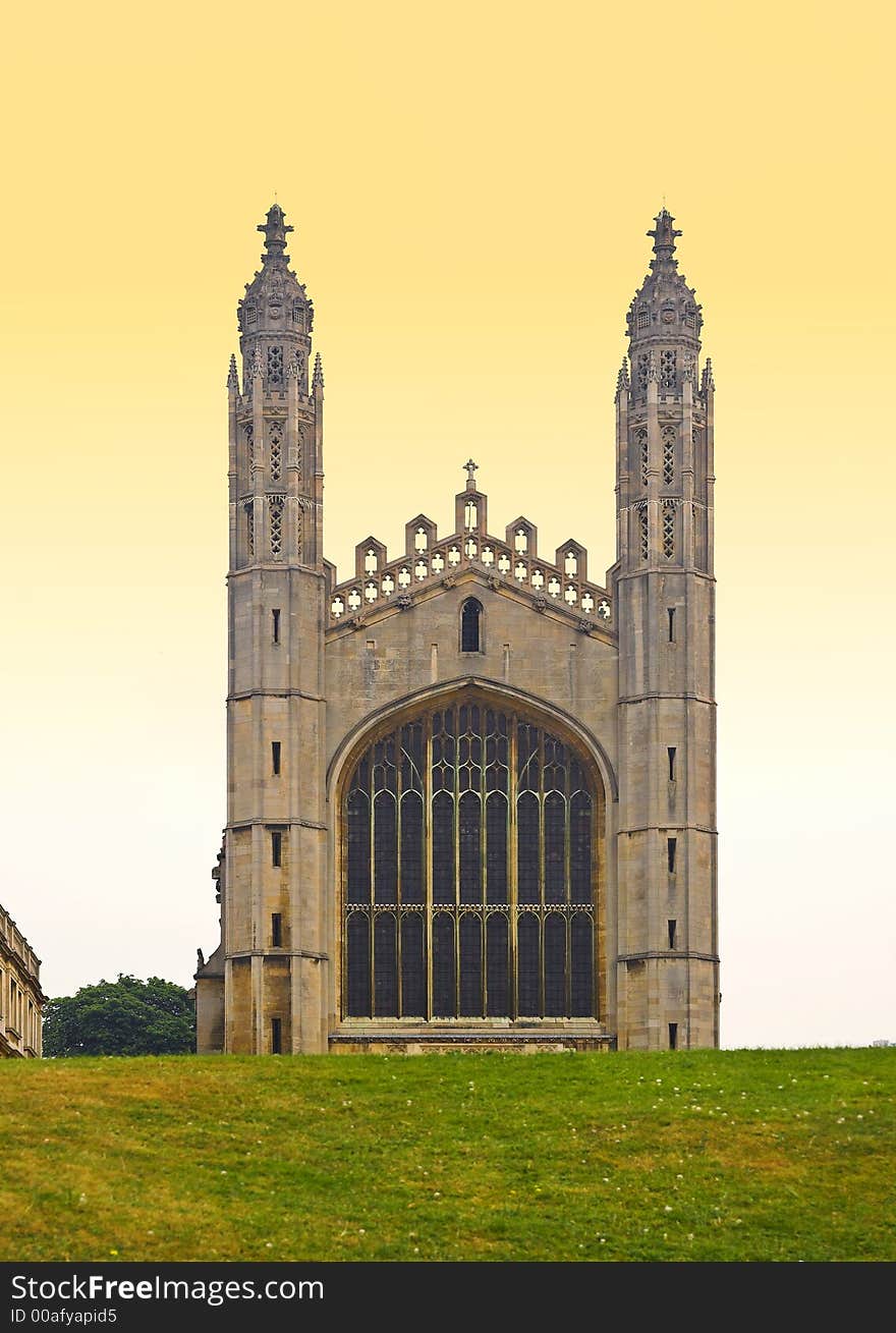 Photo of Kings College, Cambridge, England