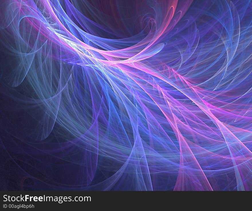 Abstract background with waves and motions