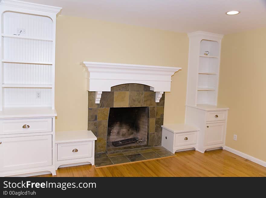 Remodeled Fireplace Mantle