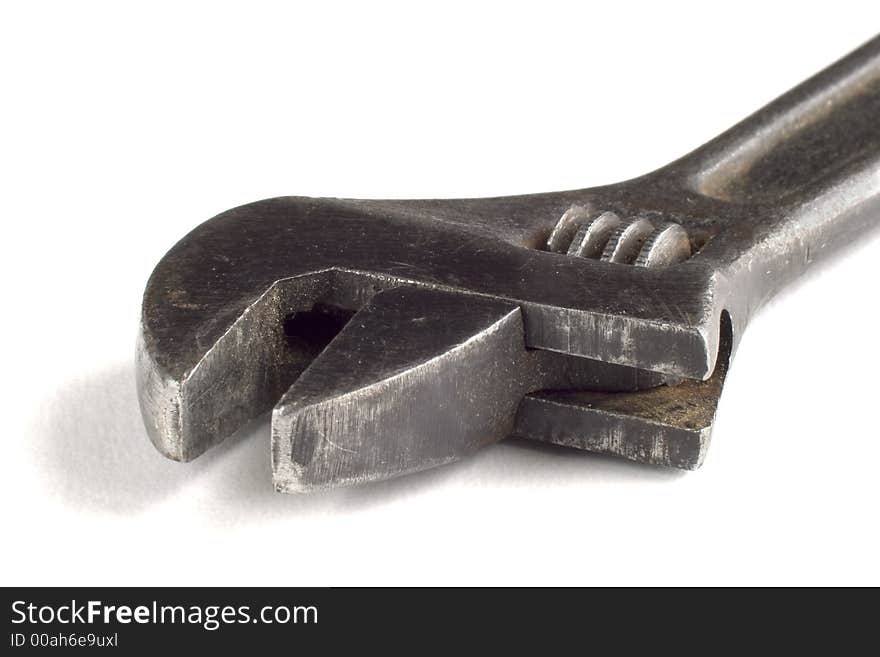 Wrench. The tool from metal