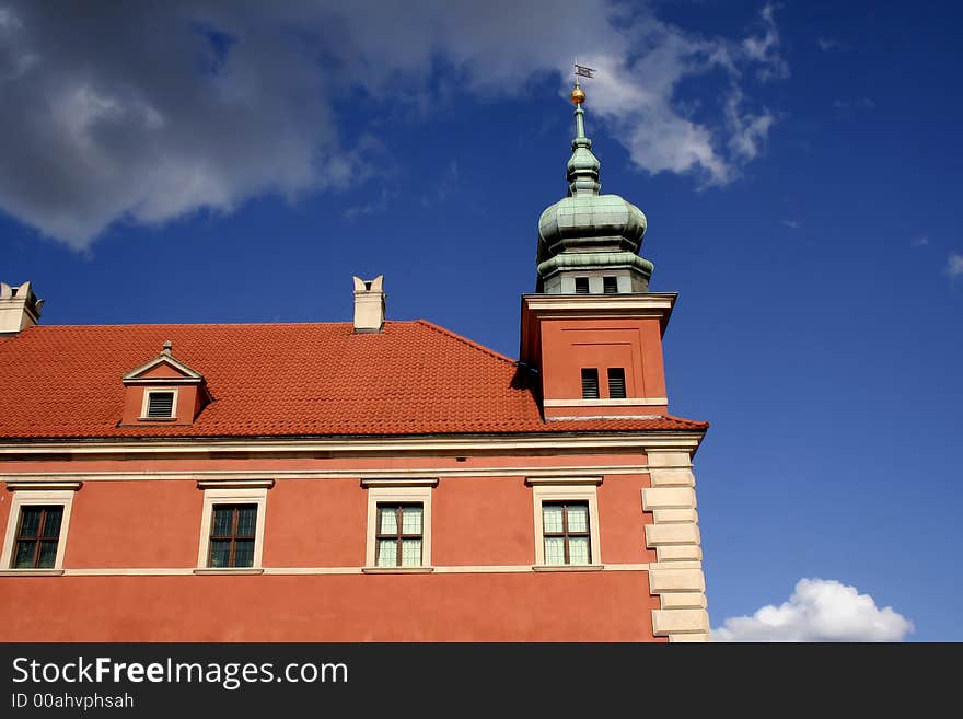 The clocktower of the Royal Palac