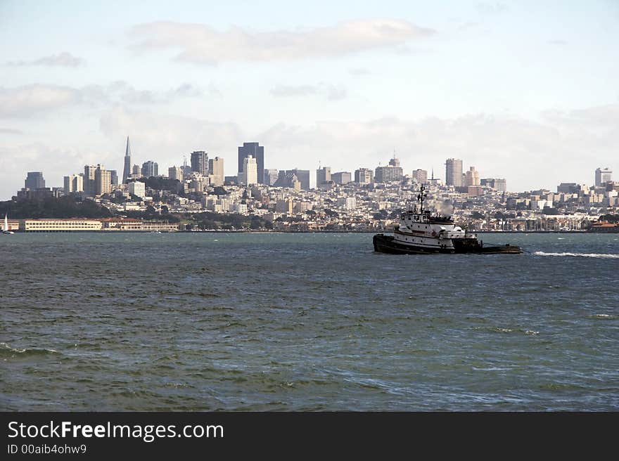 Skyline of San Farncisco, California, USA