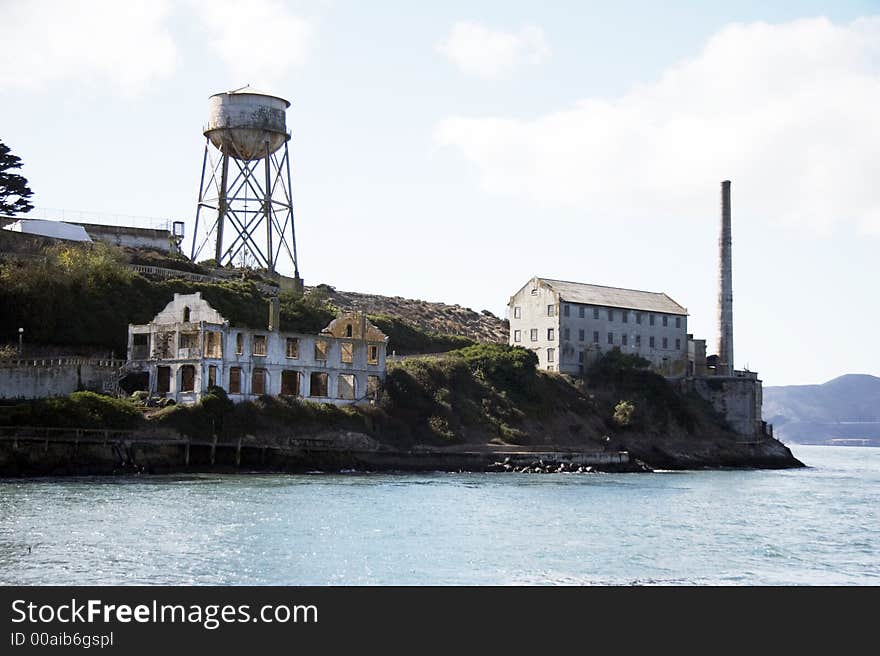 Buildings on Alcatraz - The Rock