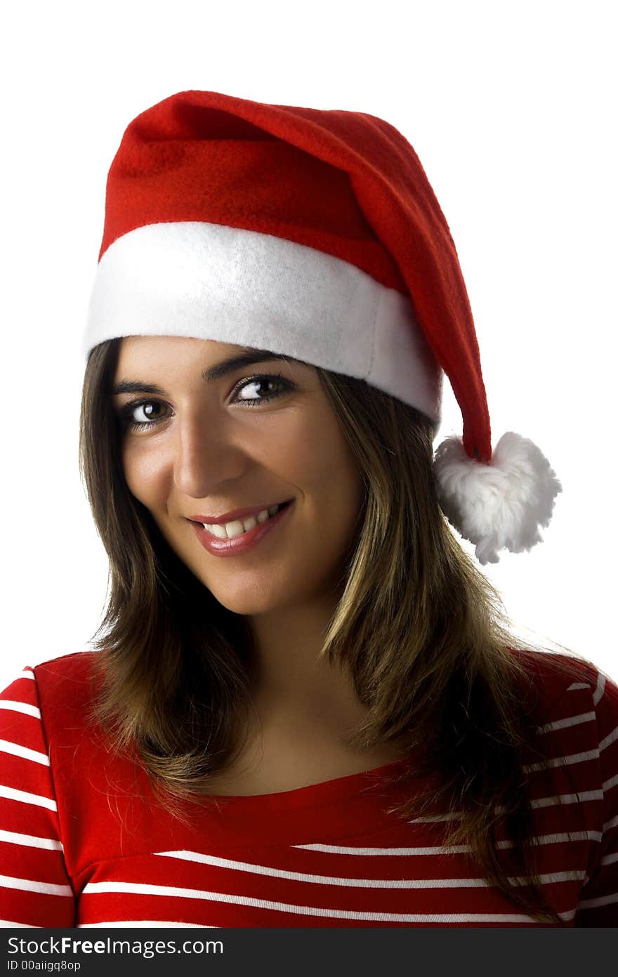 Christmas woman