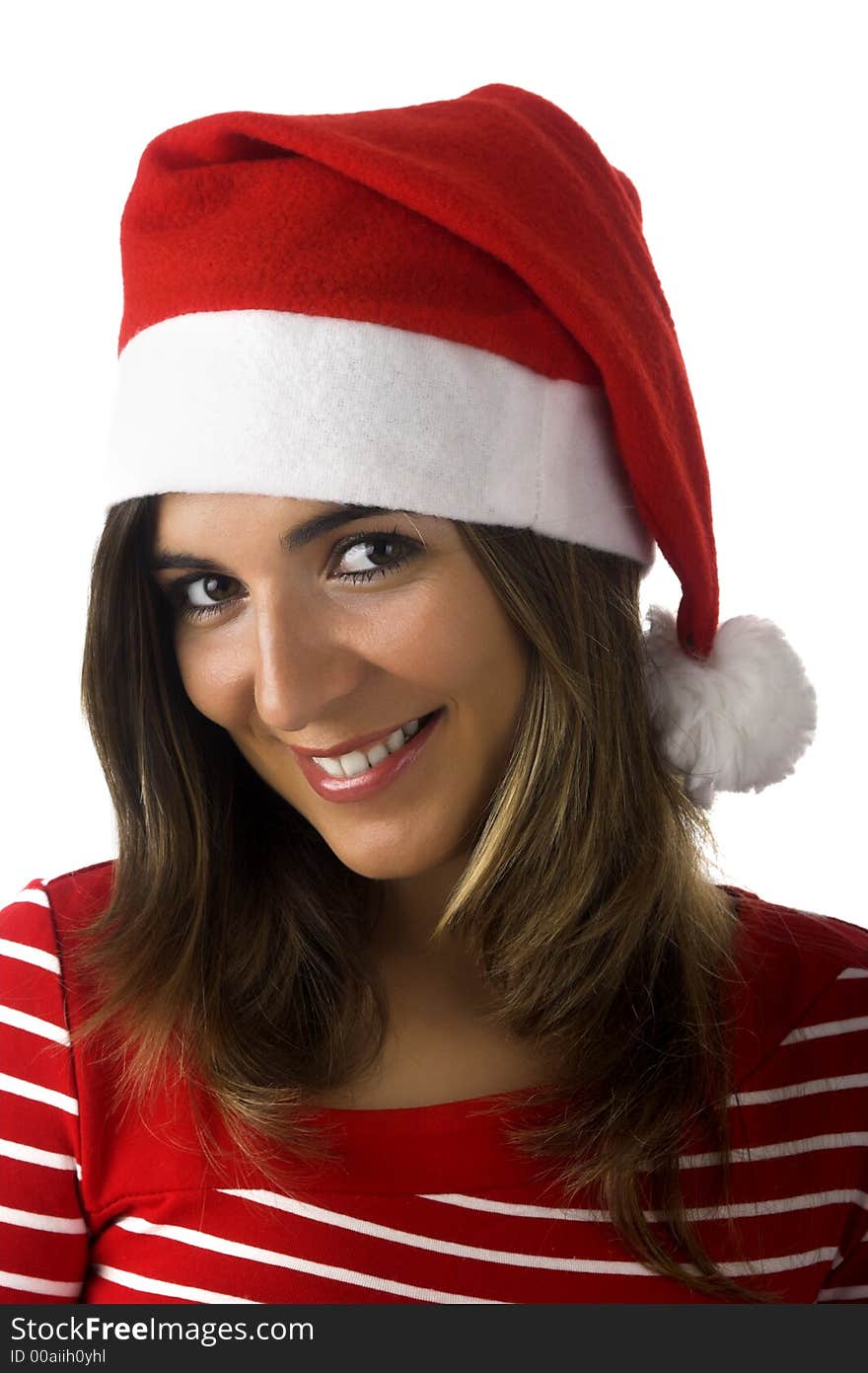 Christmas woman