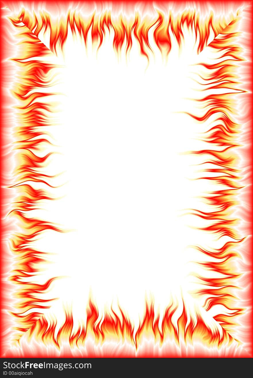 Fire Background (white)