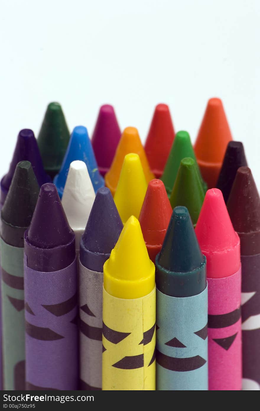 Multi Coloured Crayons