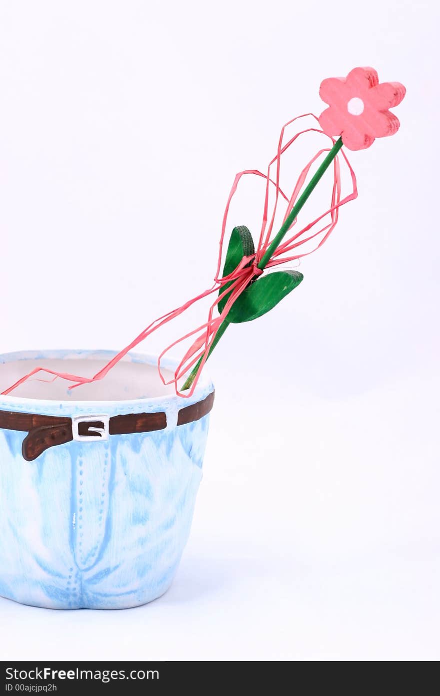 Flower in flowerpot