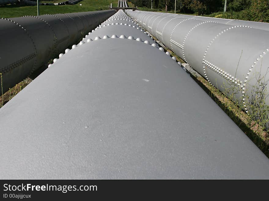 Power station Penstocks