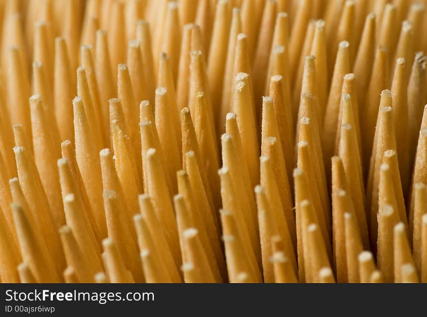 Background of toothpicks with shallow dof. Background of toothpicks with shallow dof