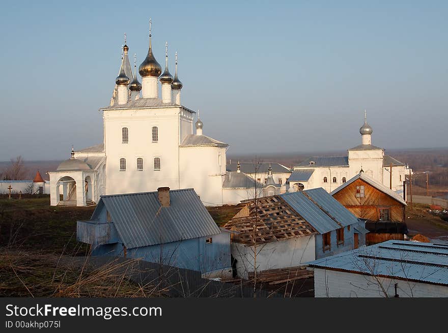 Old monastery in Gorokhovets, Russia